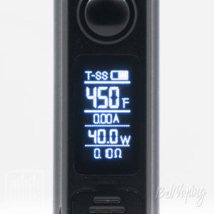 Режим термоконтроля в боксмоде Topside Squonk Mod
