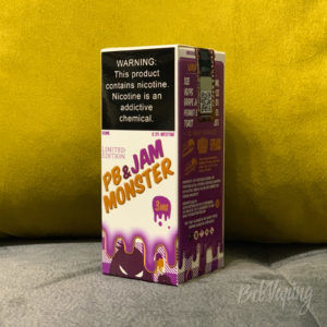 Упаковка жидкости Jam Monster PB & Jam Grape