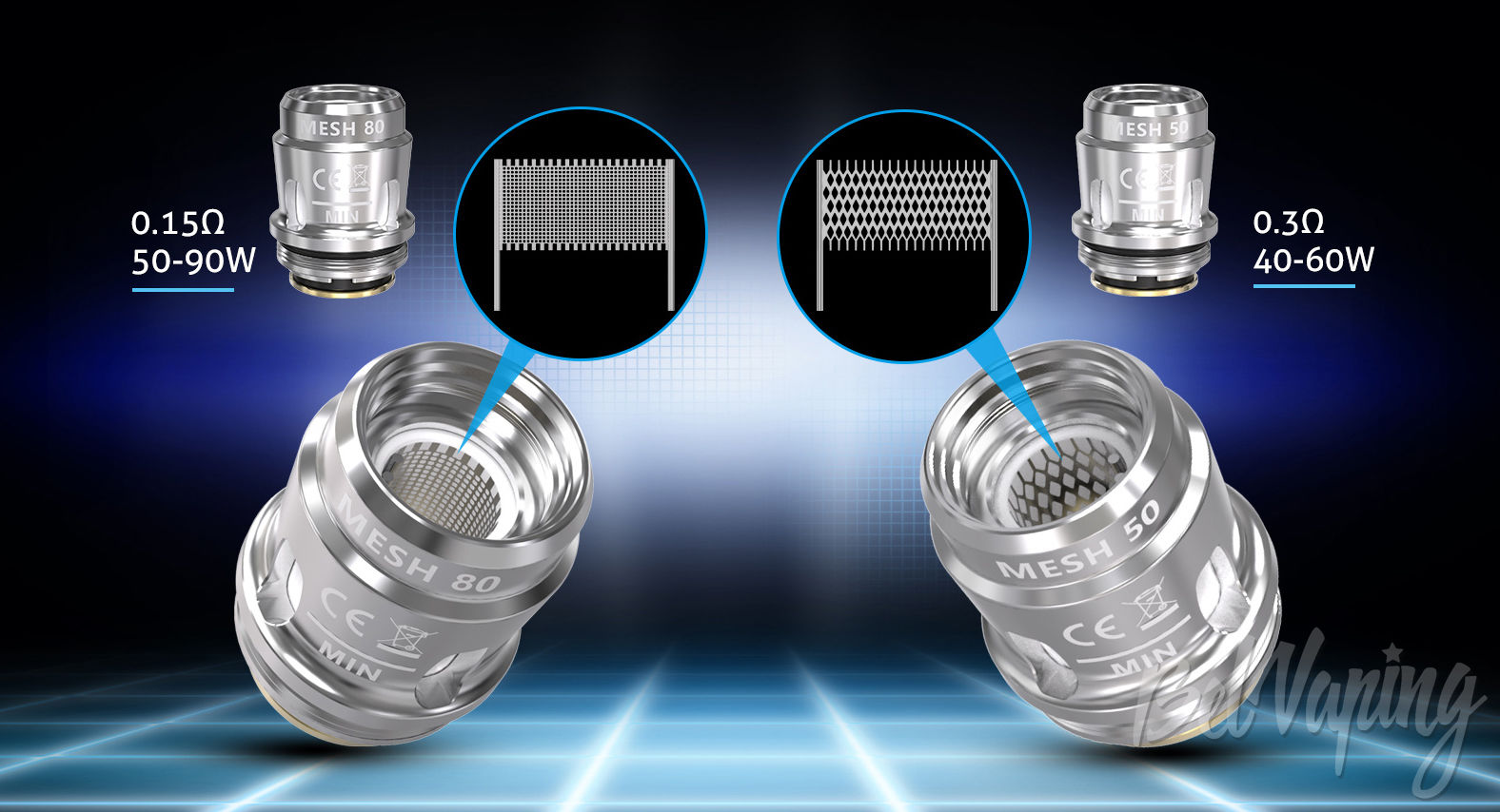 Испарители для бака Vandy Vape Jackaroo Tank