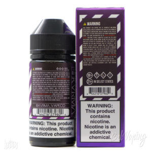 Коробка и флакон жидкости YIN от KARMA VAPE CO.