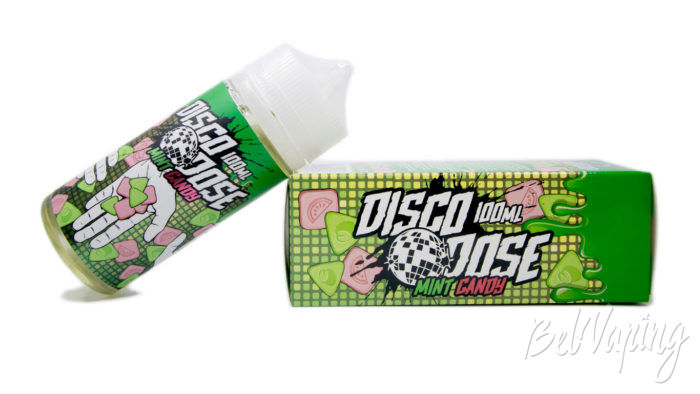 Жидкость TIME TRAVEL MACHINE - Disco Dose MINT CANDY