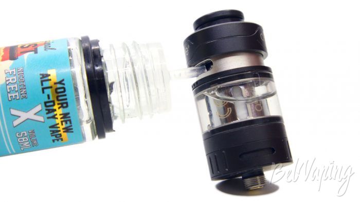 Aspire CLETIO PRO tank - процесс заправки