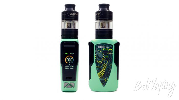 Aspire CLETIO PRO tank - внешний вид на электронном моде