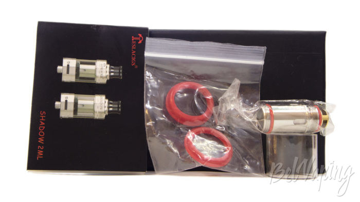 Teslacis SHADOW 2ml tank - комплект поставки