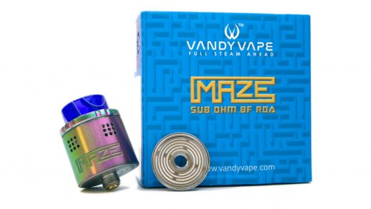 Обзор VandyVape MAZE Sub Ohm BF RDA