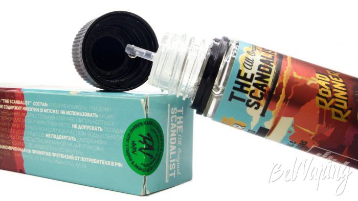 Жидкость THE SCANDALIST ROAD RUNNER от Ruvapes - флакон