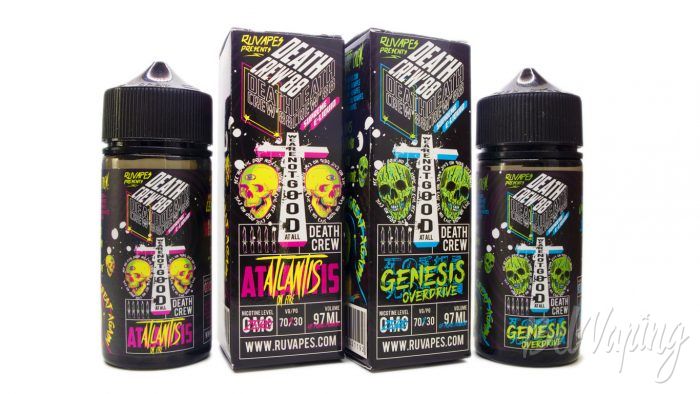 Обзор жидкости DEATH CREW '88 от Ruvapes