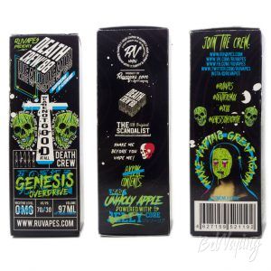 Жидкости DEATH CREW '88 от Ruvapes - упаковка