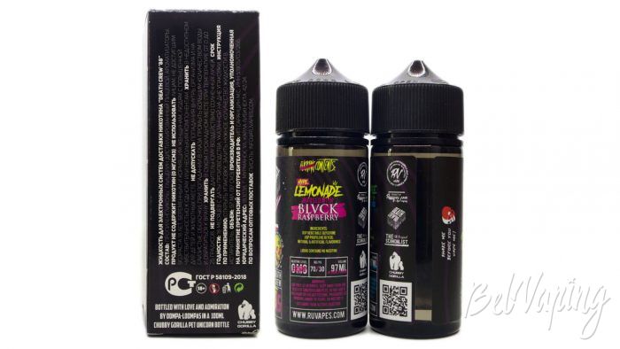 Жидкости DEATH CREW '88 от Ruvapes - дополнительная информация