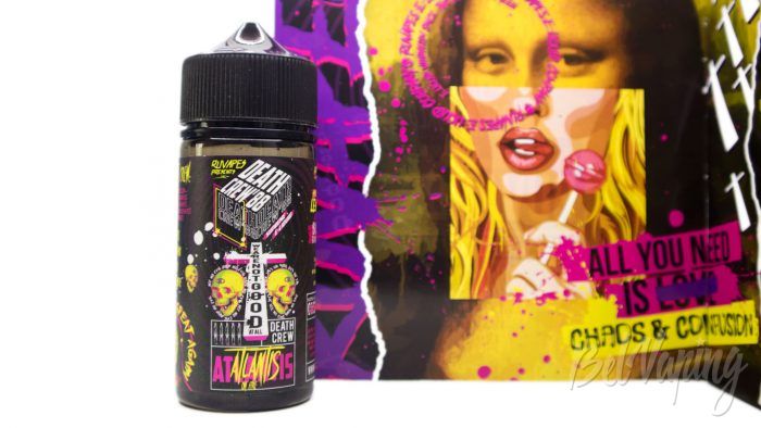 Жидкости DEATH CREW '88 от Ruvapes - вкус ATLANTIS ON FIRE