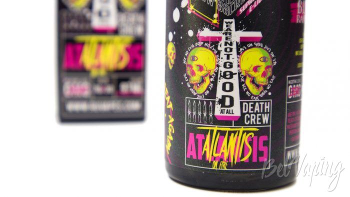 Жидкости DEATH CREW '88 от Ruvapes - вкус ATLANTIS ON FIRE