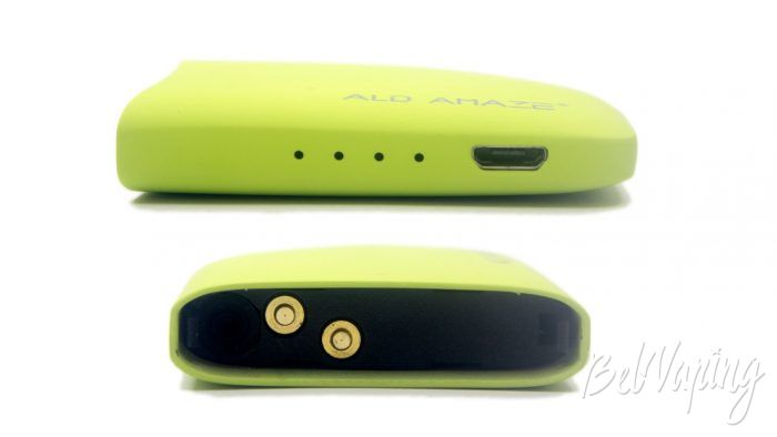 Ald Amaze MANGO pod - разъёмы и индикация