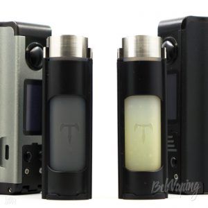 Флаконы Dovpo Topside Dual Squonk Mod (слева) и Topside Squonk Mod