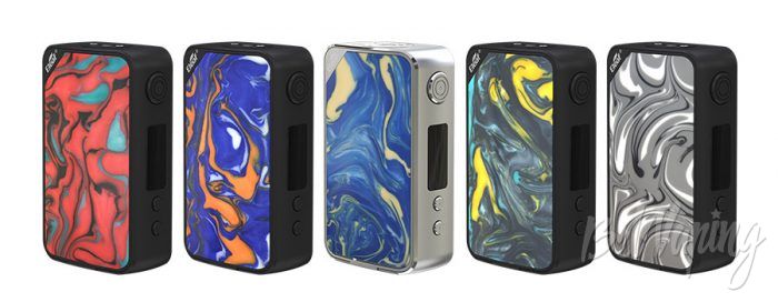 Варианты панелей RESIN боксмода iStick Mix от Eleaf