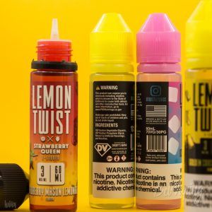 Тара и этикетка жидкости Lemon Twist E-Liquid