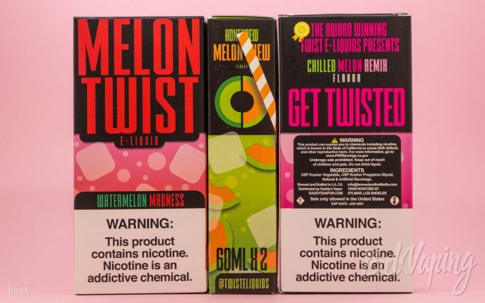 Упаковка жидкости Melon Twist E-Liquid