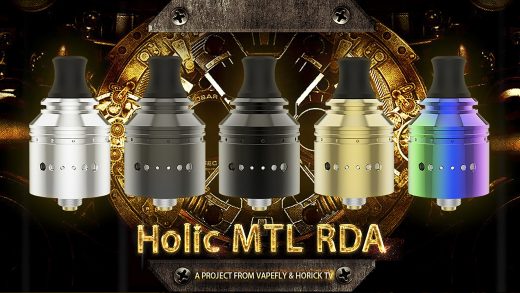 Vapefly Holic MTL RDA. Первый взгляд
