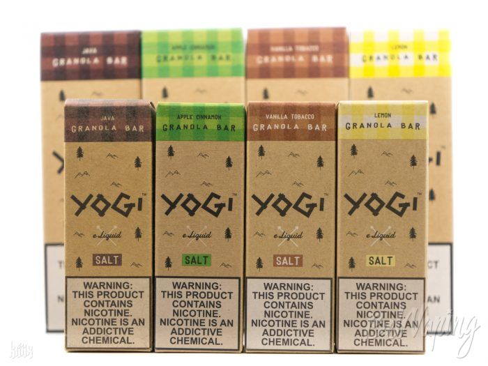 Жидкости Yogi Eliquid и Yogi Eliquid SALT