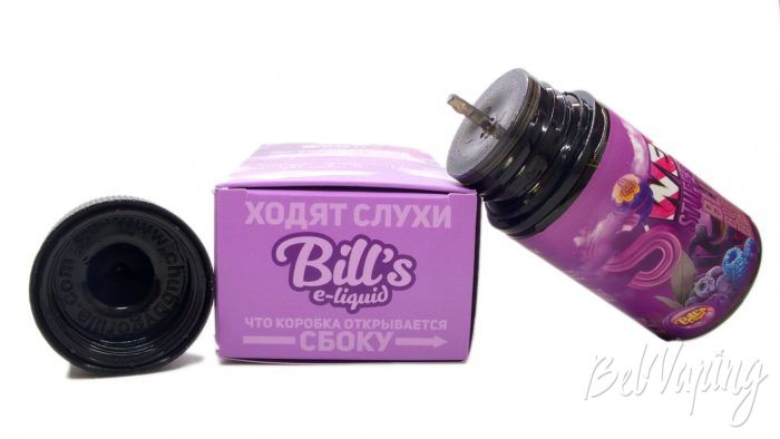 Жидкость BLUE BUBBLE BERRY от Bill's Liquid - флакон