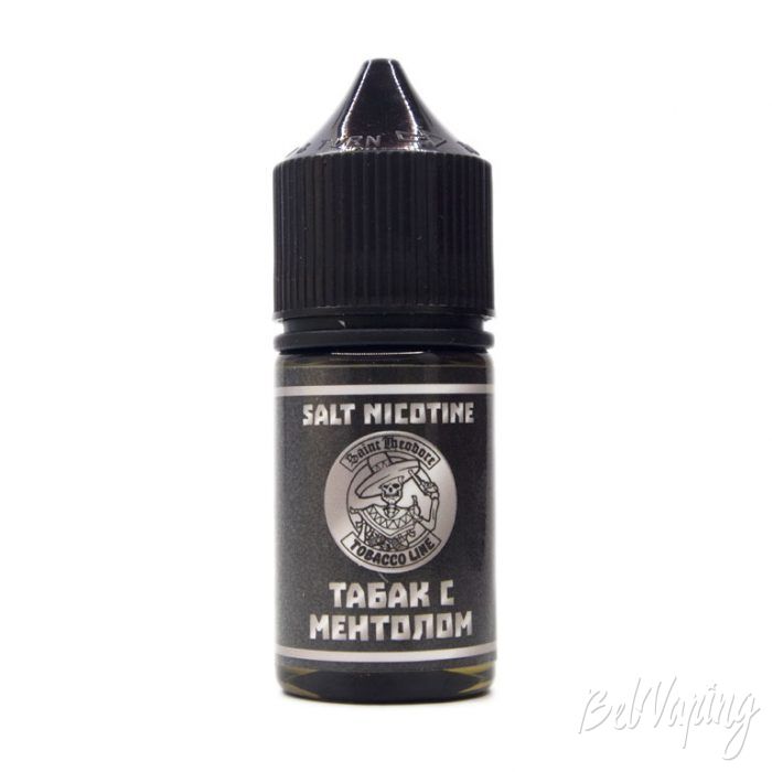 Жидкость TOBACCO LINE SALT - вкус ТАБАК С МЕНТОЛОМ