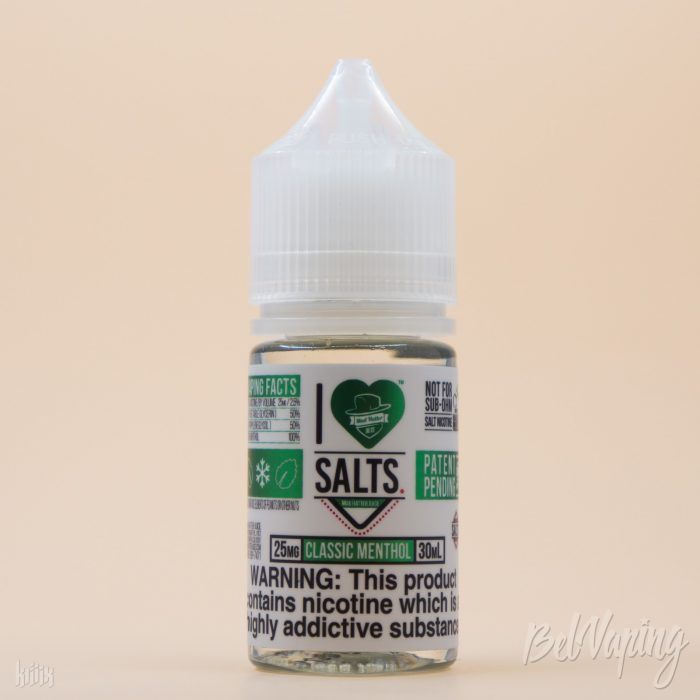 Жидкость I Love Salts Classic Menthol
