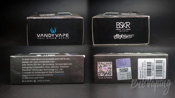 Клон BSKR 1.5 MTL RTA - упаковка