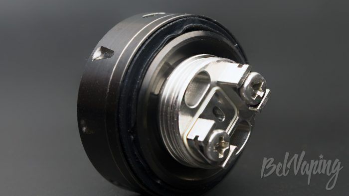 Клон BSKR 1.5 MTL RTA - база, отверстия обдува и укладки хлопка