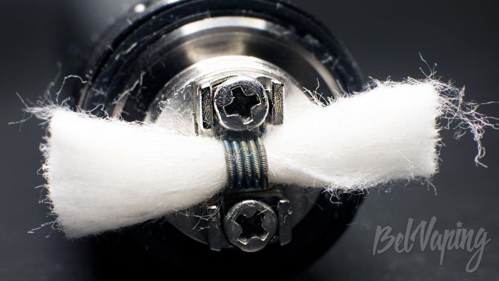 Клон BSKR 1.5 MTL RTA - укладка хлопка
