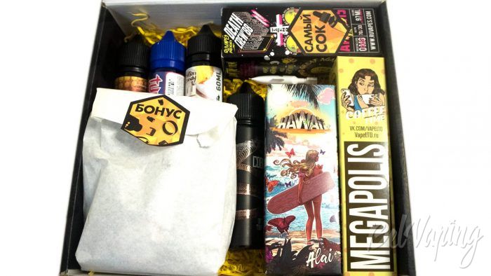 Набор от Picknvape.ru - что в коробке
