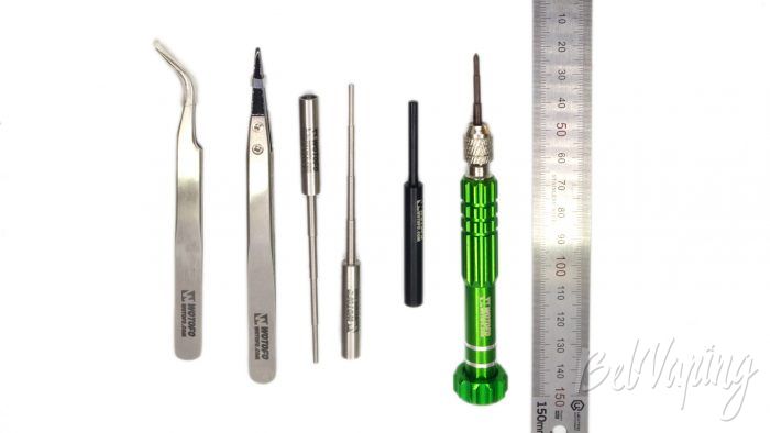 Wotofo VAPE TOOL KIT - размеры инструмента