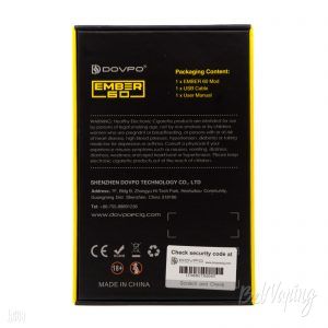 Упаковка Dovpo EMBER 60