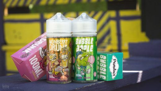 Обзор жидкостей Monberry Drunk и Bubble Apple от Panda’s Juice