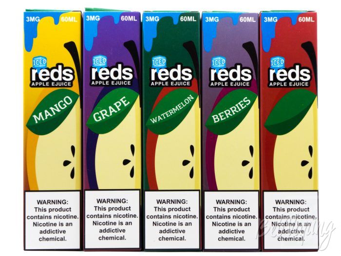 Линейка Iced Reds Apple E-Juice