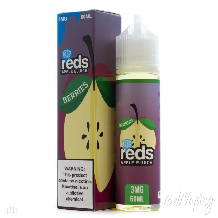 Жидкость REDS E-JUICE - ICED BERRIES APPLE