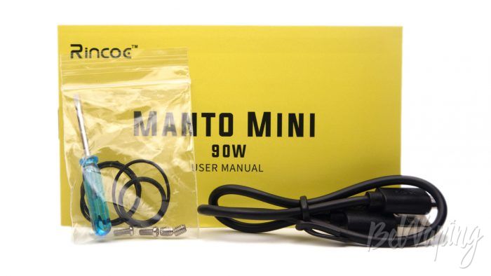 Rincoe MANTO MINI RDA 90W KIT - комплект поставки