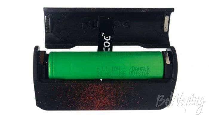 Rincoe MANTO MINI MOD - установка аккумулятора