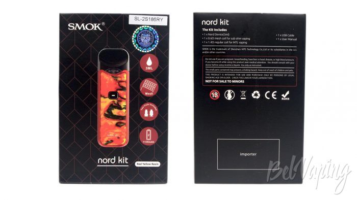 Smok NORD Kit - упаковка