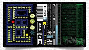 Этикетка от DAT PRODUCTION - FDD PAC-MAN