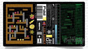 Этикетка от DAT PRODUCTION - FDD LODE RUNNER