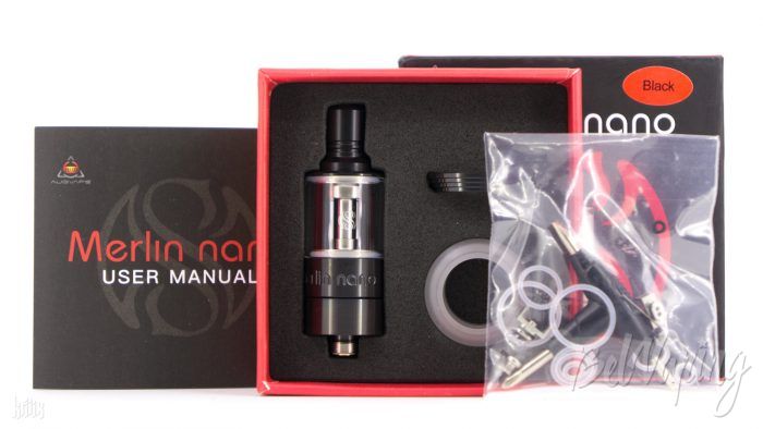 Комплект Augvape Merlin Nano MTL RTA