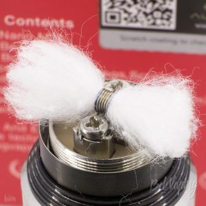 Количество ваты в Augvape Merlin Nano MTL RTA