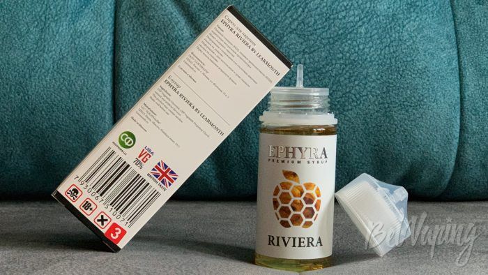 Тара и упаковка жидкости Ephyra