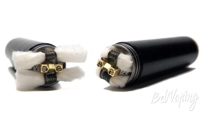Geek Vape TENGU RDA - укладка хлопка