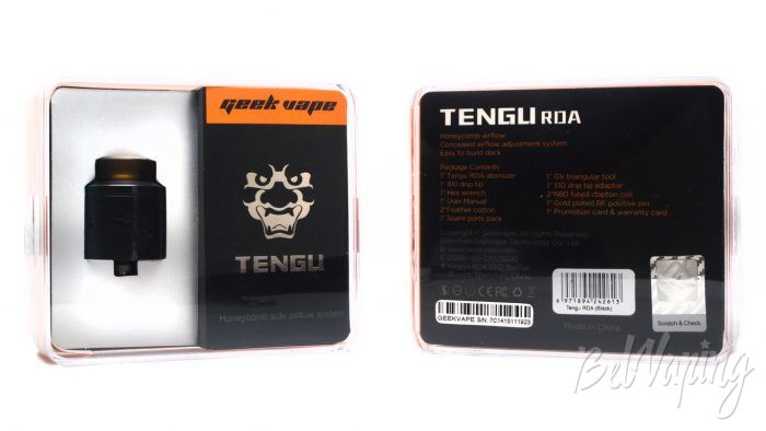 Geek Vape TENGU RDA - упаковка
