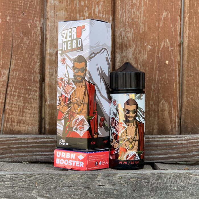 Жидкость Iced Cherry - Zero Hero от URBN VAPE