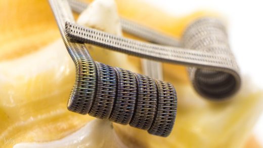 Тип спирали: Triple Staggered Clapton Coil (трипл стаггеред коил)