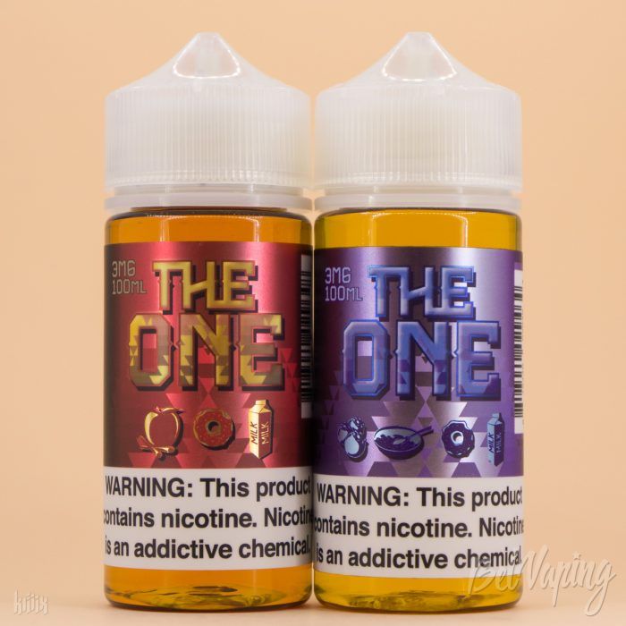 Этикетка жидкости The One от BEARD VAPE CO. 