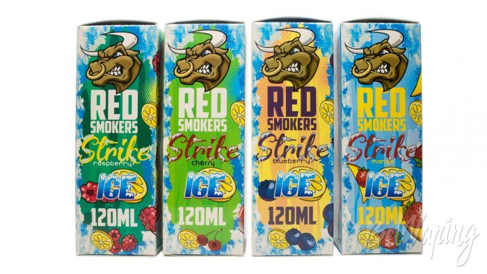 Жидкости STRIKE ICE от REDSMOKERS - упаковка