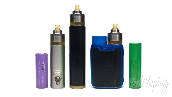 Amerpoint VECTOR RDA BF - внешний вид на разных модах