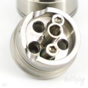 База, отверстия для ваты и заправки в Amerpoint Vector+ BF RDA
